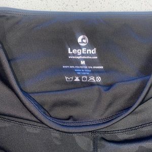 black camo print leggings